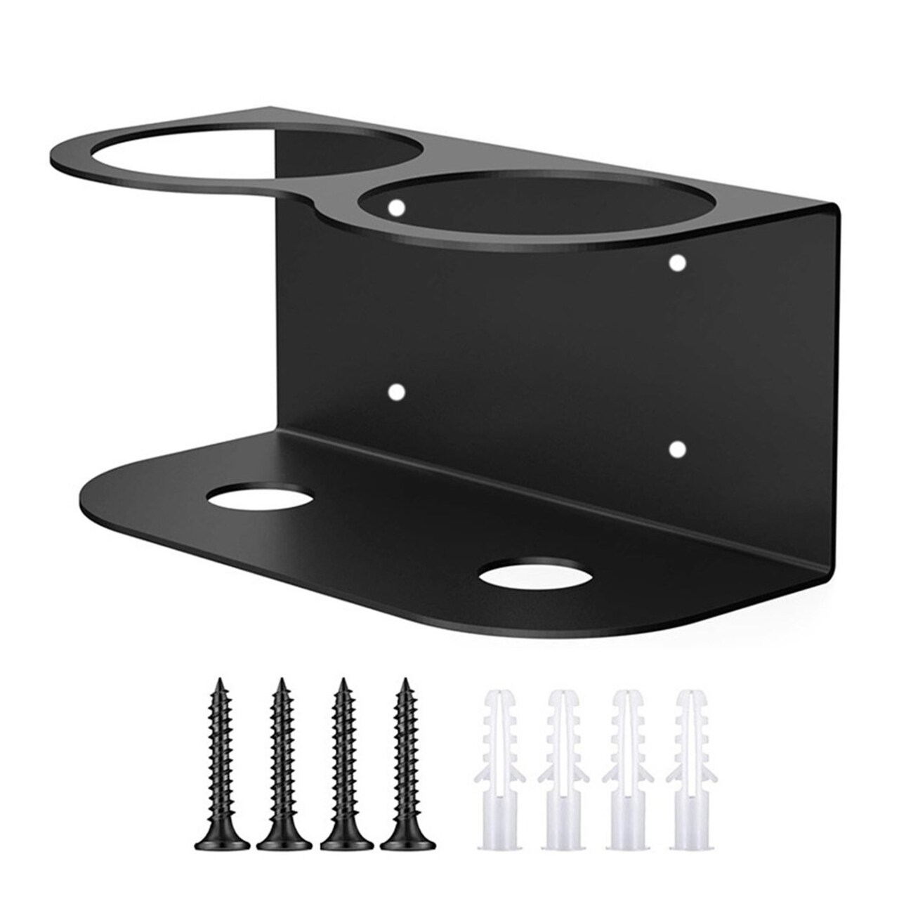 Spray Bottle Holder Storage Rack Rustproof Strong Load-Bearing Easy Install Wall Mount Paint Bottle Organizer